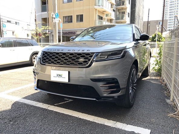 レンジローバー・ヴェラール　ガラスリペア