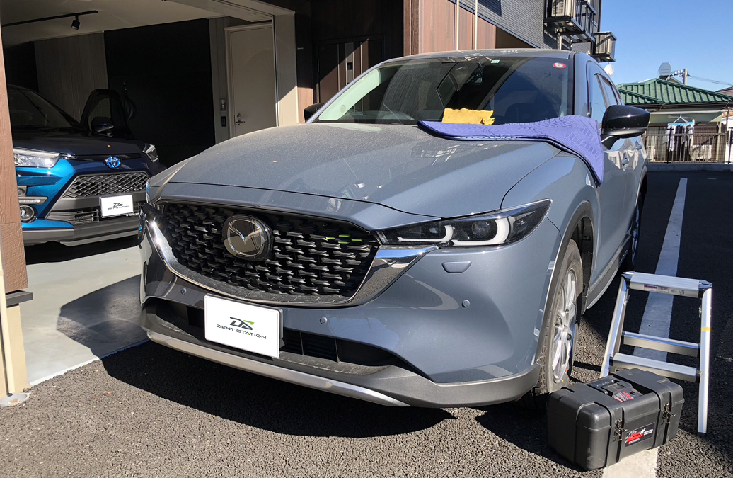 マツダ・CX-5　フロントガラス修理