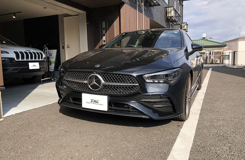 メルセデス・ベンツCLA200d　フロントガラス修理