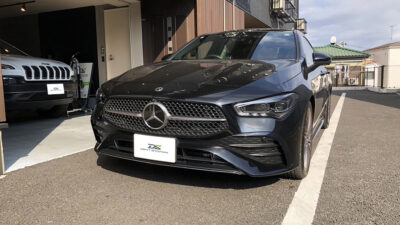 メルセデス・ベンツCLA200d　フロントガラス修理