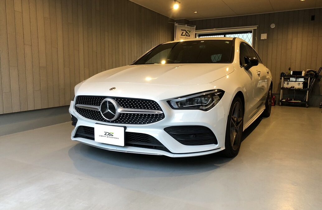 メルセデス・ベンツCLA200d　フロントガラス修理