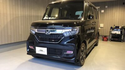 ホンダ・N-BOX　フロントガラス修理