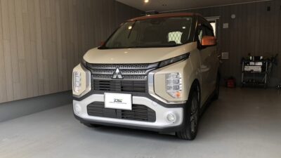 三菱・ekクロス　フロントガラス修理