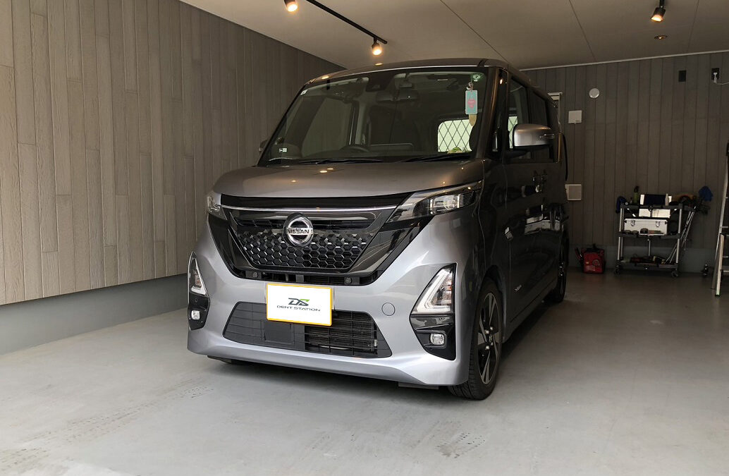 日産・デイズルークス　フロントガラス修理