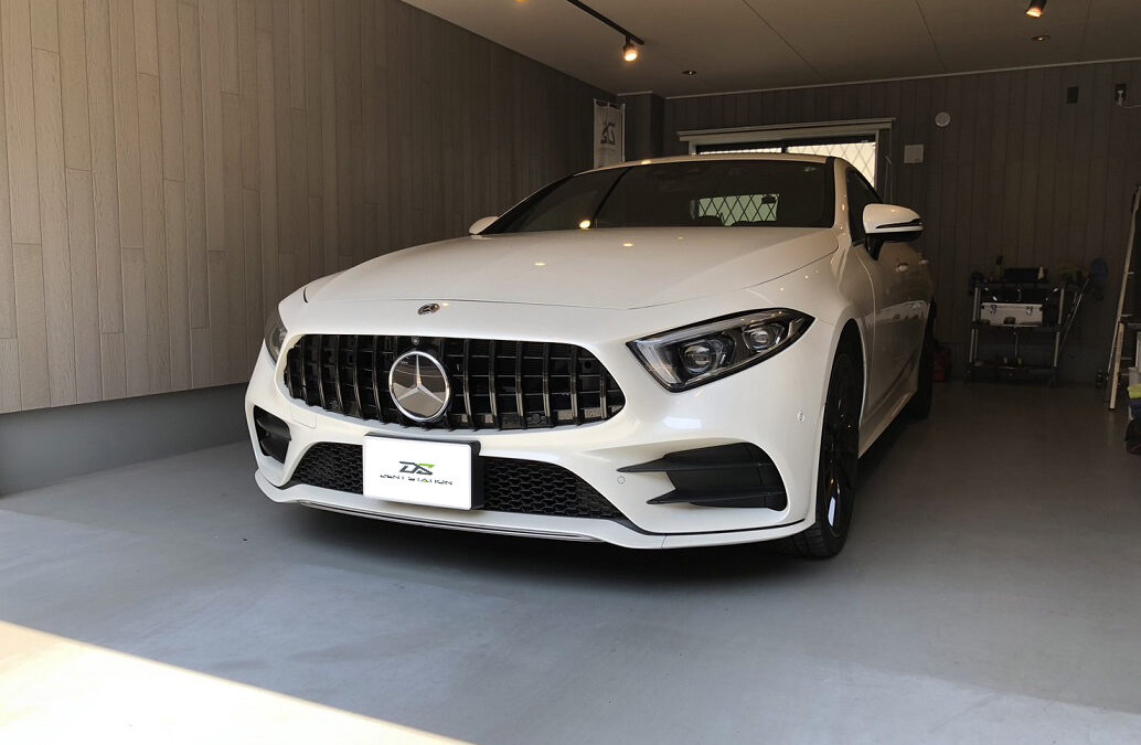 メルセデス・ベンツCLS　フロントガラス修理