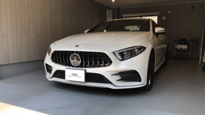 メルセデス・ベンツCLS　フロントガラス修理
