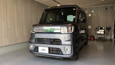 【綾瀬市】ダイハツ・ウェイク　フロントガラスのヒビ割れリペア