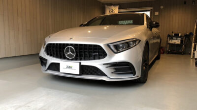 【横浜市】メルセデス・ベンツAMG CLS 53 4MATIC+　フロントガラス飛び石リペア（交換回避）