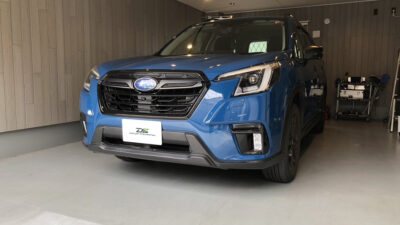 【座間市】スバル・フォレスター　アイサイト対応ガラスリペア