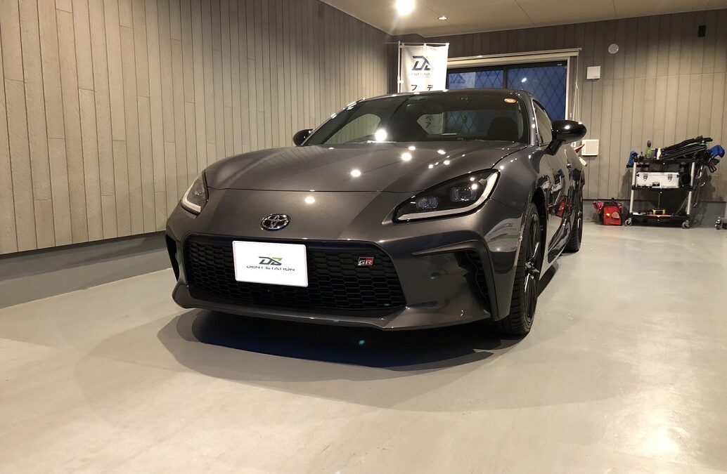 【大和市】トヨタ・GS86　フロントガラス飛び石・ヒビ修復