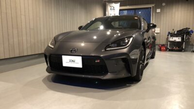 【大和市】トヨタ・GS86　フロントガラス飛び石・ヒビ修復