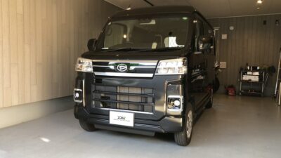 【藤沢市】ダイハツ・アトレー　フロントガラス飛び石修理｜即日対応