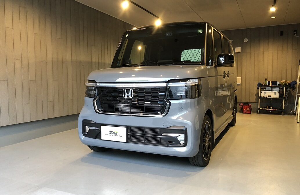 綾瀬市】ホンダ・N-BOX　フロントガラス飛び石ヒビ修理（寒暖差によるヒビ伸長リスクと早期修復）