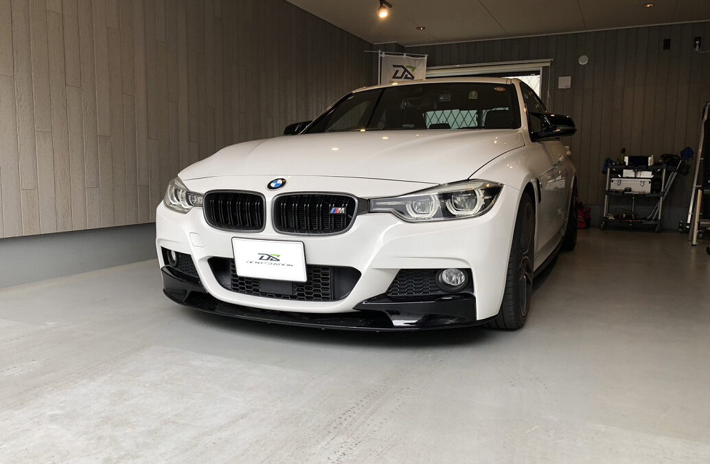 【相模原市】BMW・320d　フロントガラス ヒビ割れ リペア