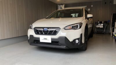 【海老名市】スバル・XV　フロントガラス ヒビ割れ リペア
